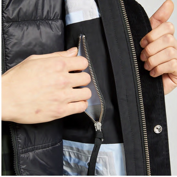 TIMBERLAND MEN'S SNOWDON PEAK 3-IN-1 M65 WP JACKET - Picture 6 of 9